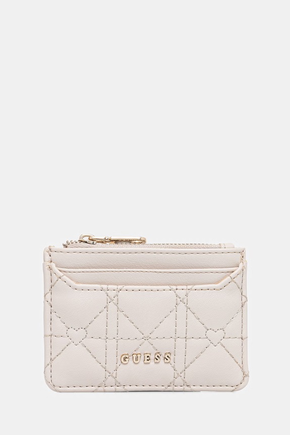Peněženka a klíčenka Guess GFBOXW.P6202 béžová SS26