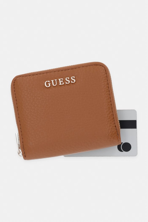 Guess portofel pentru femei, cu imitație de piele JESSA maro SWBG83.62137