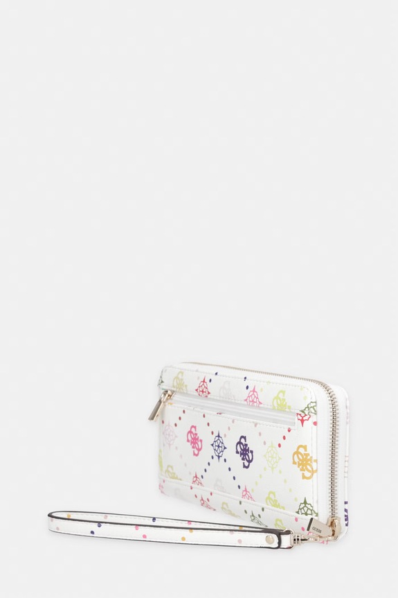 Guess novčanik za žene od imitacije kože EMELIE SWGM99.28146 bijela SS26