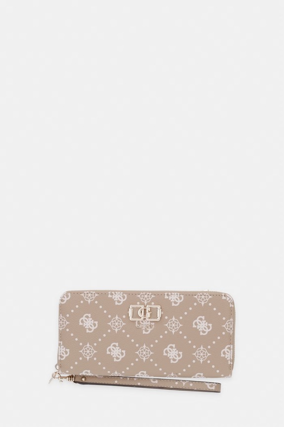 Guess portofel pentru femei, cu imitație de piele EMELIE bej SWGP99.28146