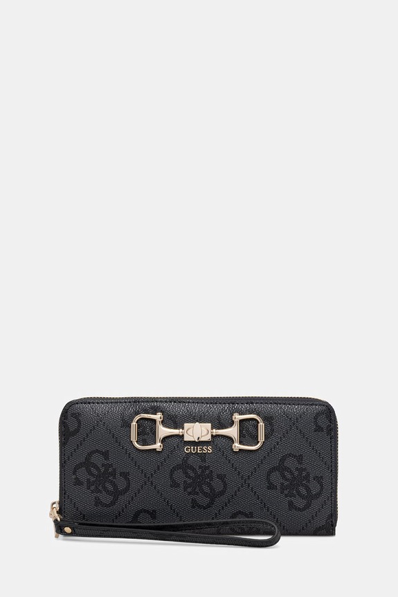 Guess peňaženka dámska z imitácie kože JANIE sivá SWOS99.24146