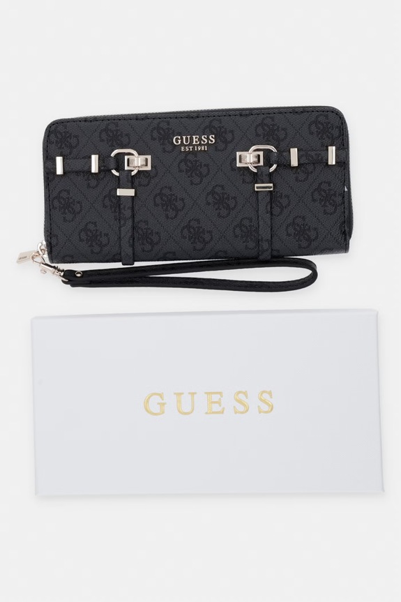 Guess dámska peňaženka z imitácie kože LEONA SWSG99.17146 sivá