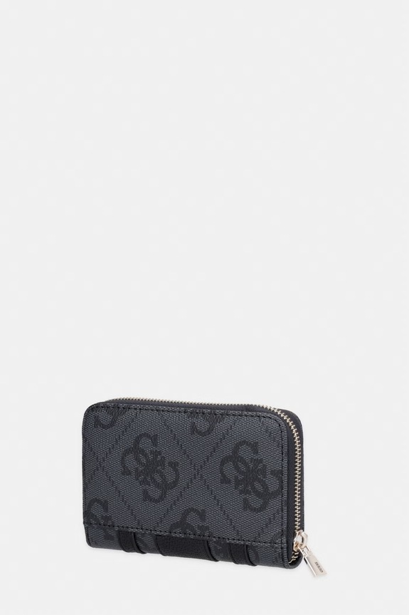 Guess portfel damski z imitacji skóry LAUREL SWSS74.59140 szary SS26