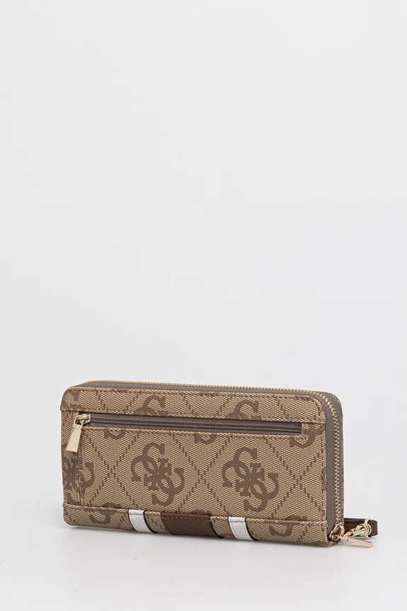 Guess portofel de damă cu imitație de piele LAUREL SWSS74.59146 bej SS26