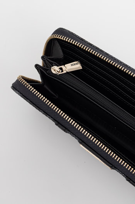 Doplnky Guess dámska peňaženka z imitácie kože LAUREL SWSS74.59146 sivá