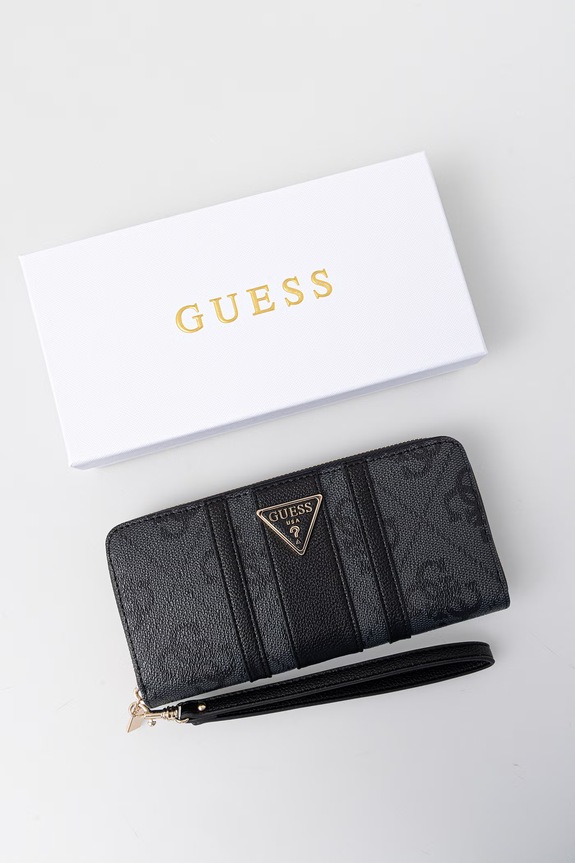 Guess dámska peňaženka z imitácie kože LAUREL sivá SWSS74.59146