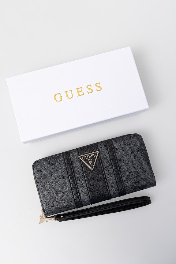 Guess dámska peňaženka z imitácie kože LAUREL sivá SWSS74.59146