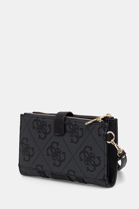 Guess peňaženka dámska z imitácie kože LAUREL SWSS74.59157 sivá SS26