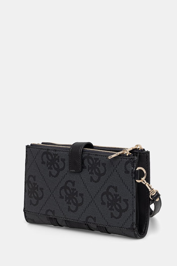 Guess peňaženka dámska z imitácie kože LAUREL SWSS74.59157 sivá SS26
