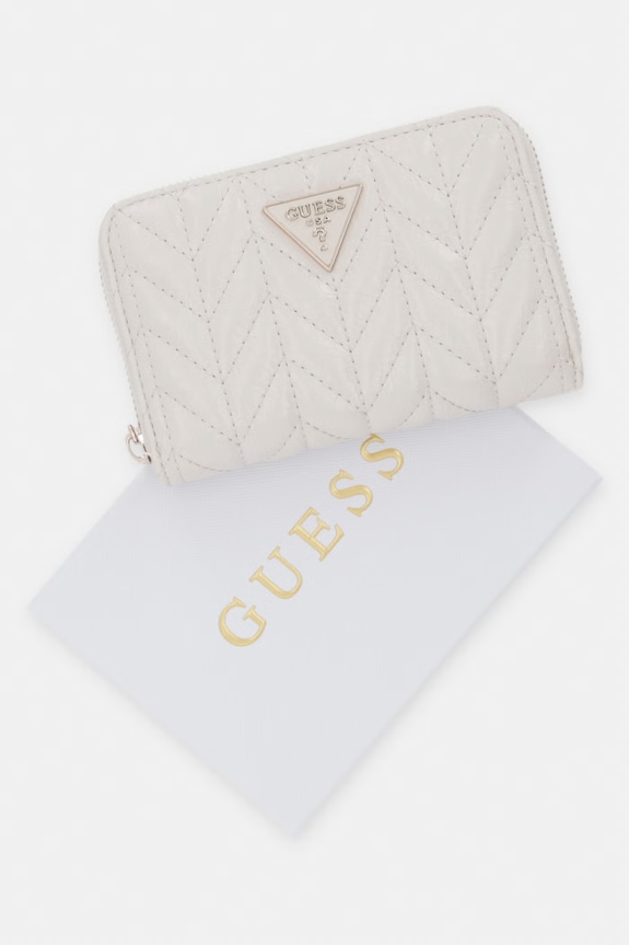 Guess portofel de damă cu imitație de piele CHERYL SWTQ97.20140 bej
