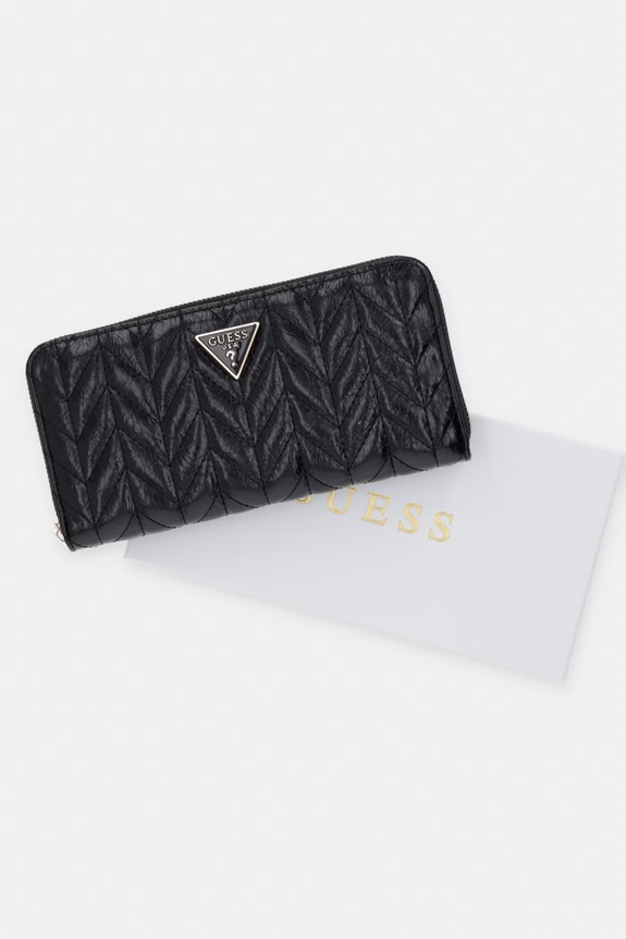 Guess portfel damski z imitacji skóry CHERYL SWTQ97.20146 czarny