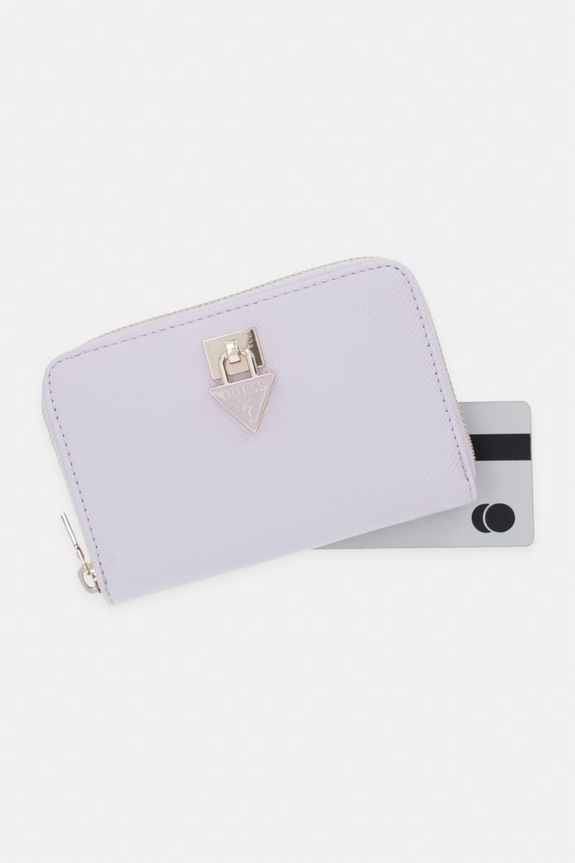 Guess portofel pentru femei, cu imitație de piele PATSIE violet SWZG99.19140