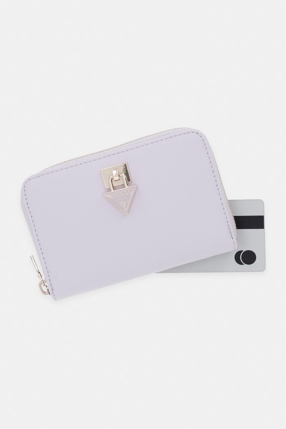 Guess portofel pentru femei, cu imitație de piele PATSIE violet SWZG99.19140