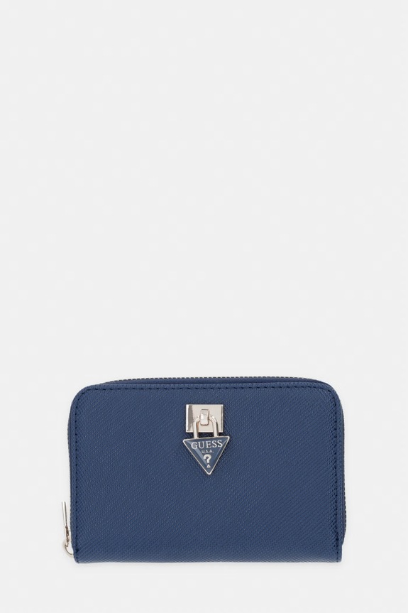 Guess portofel pentru femei, cu imitație de piele PATSIE bleumarin SWZG99.19140