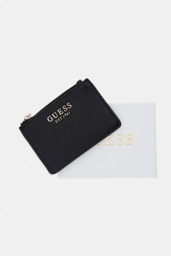 Guess portafoglio da donna in similpelle PATSIE nero SWZG99.19505
