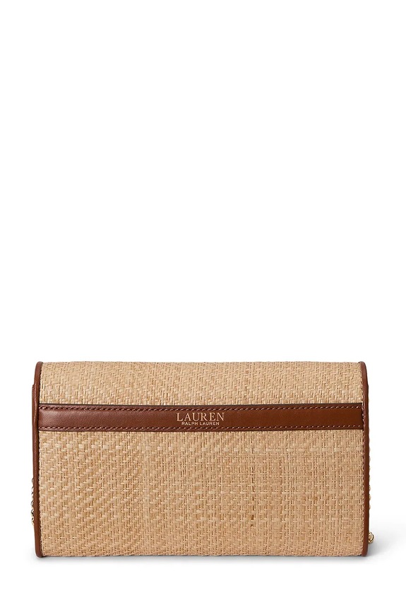 Lauren Ralph Lauren πορτοφόλι γυναικείο 432P10517 καφέ SS26