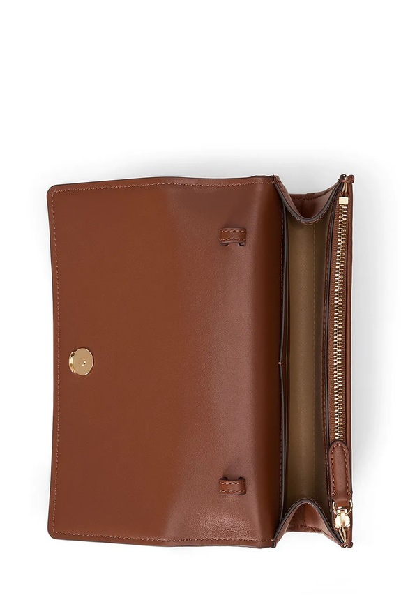 Lauren Ralph Lauren πορτοφόλι γυναικείο 432P10517 καφέ