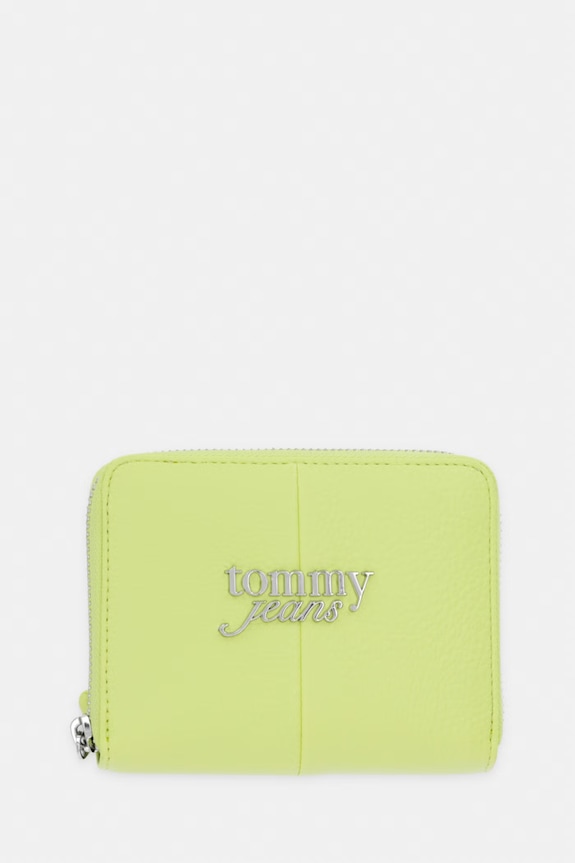 Tommy Jeans peňaženka dámska zelená AW0AW18446