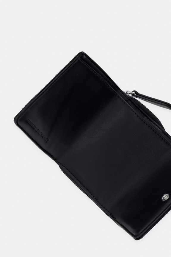 Akcesoria Armani Exchange portfel damski XW002601.AF22632 czarny