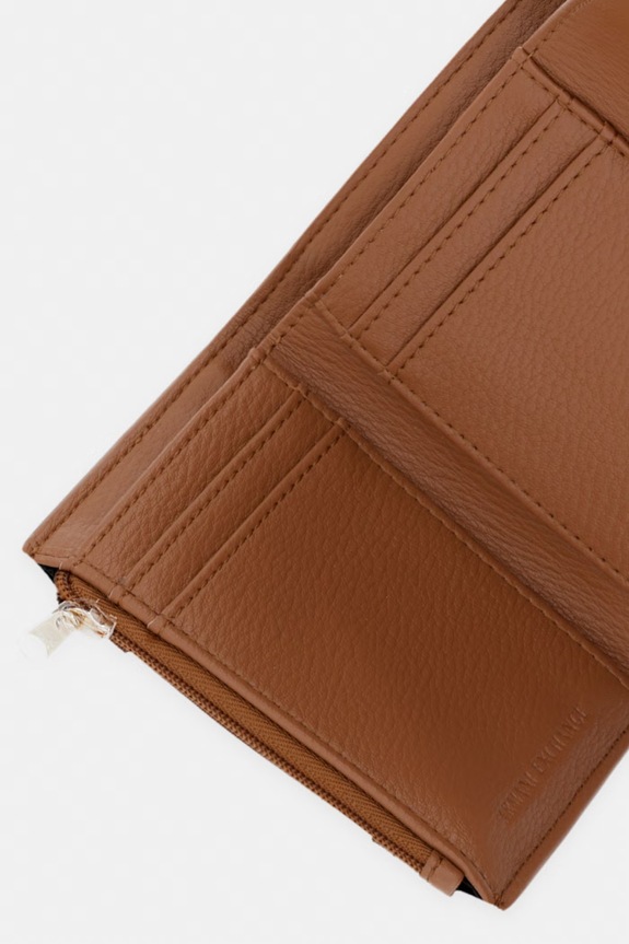 Doplnky Armani Exchange dámska peňaženka z imitácie kože XW002613.AF15632 hnedá