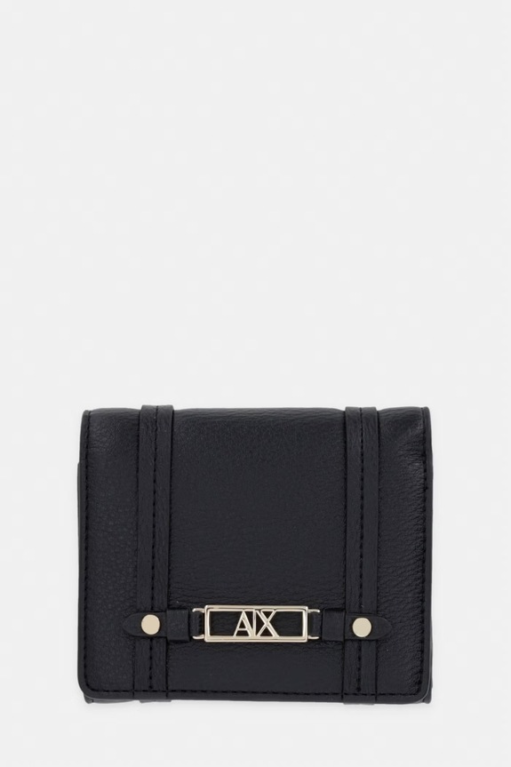 Armani Exchange peňaženka dámska z imitácie kože čierna XW002613.AF15632