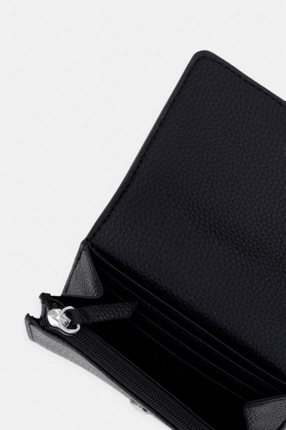 Kiegészítők BOSS női pénztárca Anett SM Flap Wallet 50563409 fekete