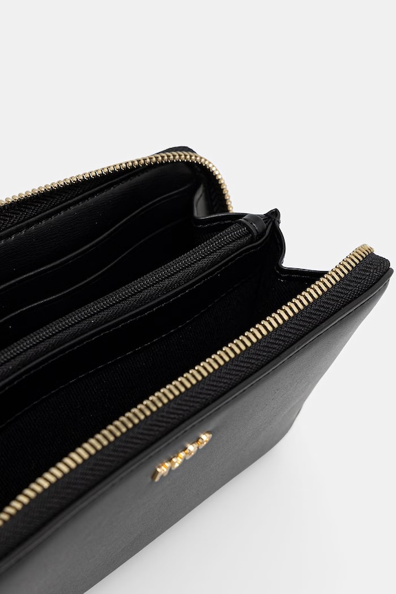 Doplnky HUGO peňaženka dámska Syndra_Wallet Zip Ar 50563014 čierna