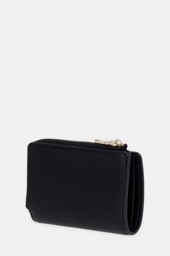 HUGO portfel damski z imitacji skóry Orin_Wallet Multi 50563031 czarny SS26