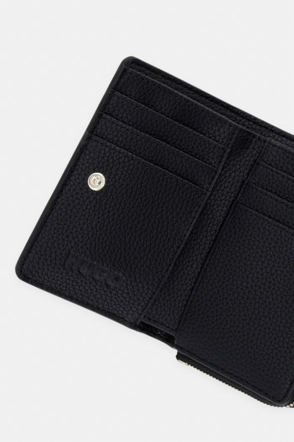 Akcesoria HUGO portfel damski z imitacji skóry Orin_Wallet Multi 50563031 czarny