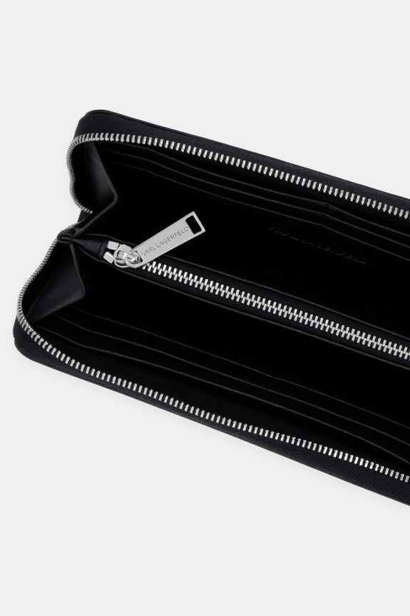 Doplnky Karl Lagerfeld peňaženka dámska IKON B2W32028 čierna