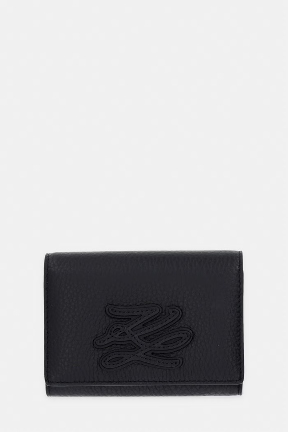 Karl Lagerfeld peňaženka dámska K/AUTOGRAPH čierna B2W32065