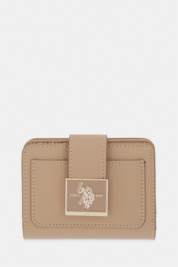 U.S. Polo Assn. portfel damski MARGARET beżowy WEUMF9048WVP