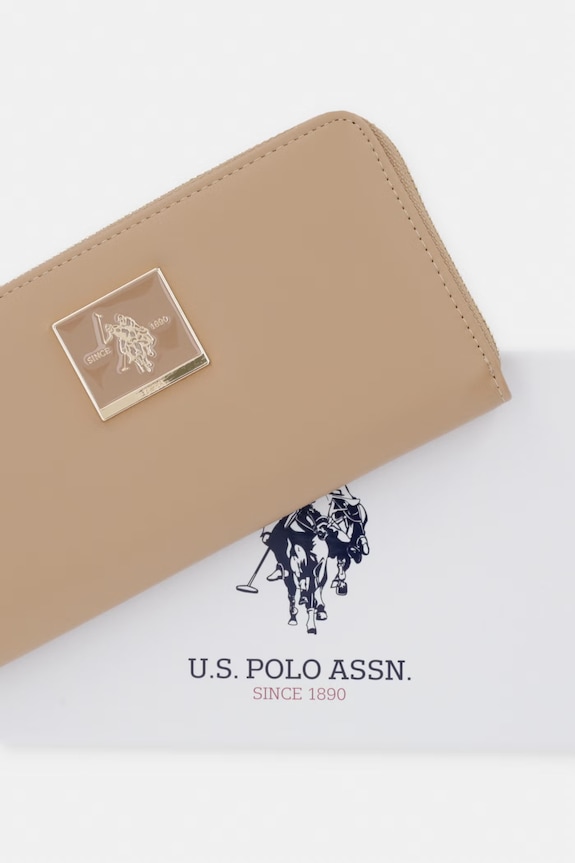 U.S. Polo Assn. πορτοφόλι Γυναικείο MARGARET WEUMF9049WVP μπεζ