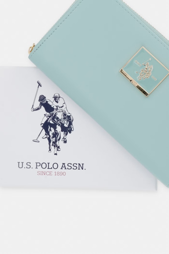 U.S. Polo Assn. dámska peňaženka MARGARET WEUMF9049WVP tyrkysová
