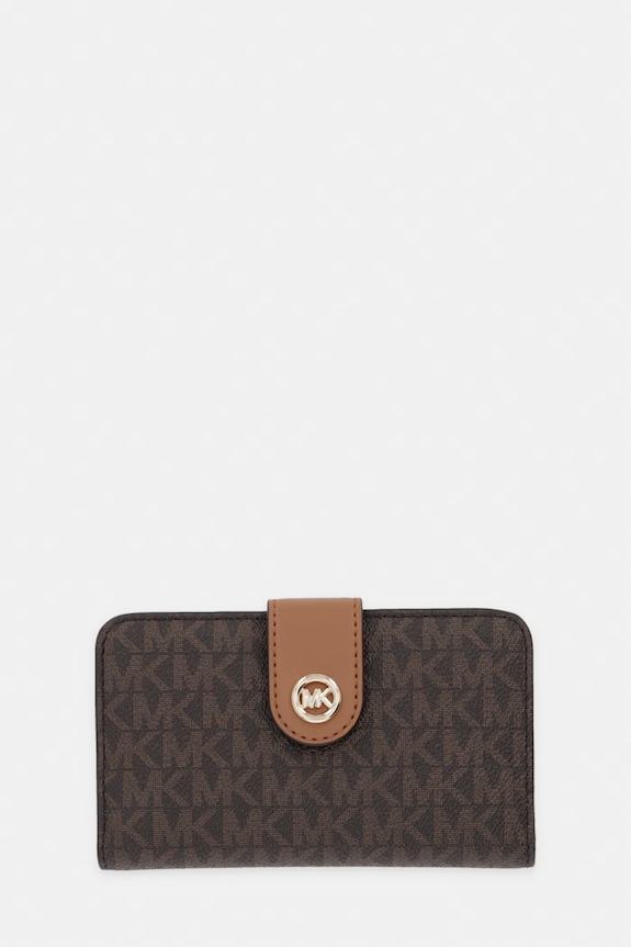 MICHAEL Michael Kors portofel imitatie de piele maro 32S6G17F8B