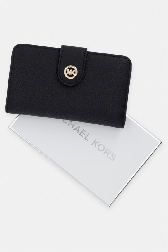MICHAEL Michael Kors portofel de piele 32S6G17F8L negru