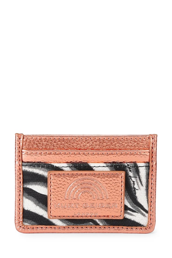 Kurt Geiger London etui na karty damskie Shoreditch biały 2754501609