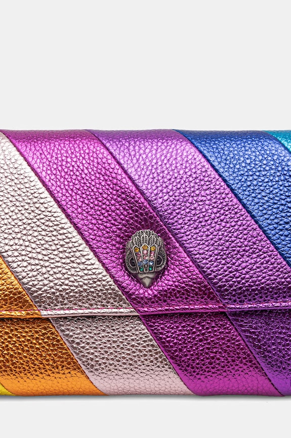 Kurt Geiger London portfel damski skórzany Kensington multicolor 4551469109
