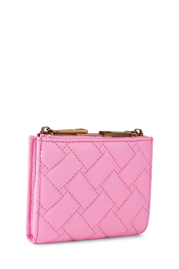 Kurt Geiger London puzdro na karty dámske kožené Kensington 4198798109 ružová SS26