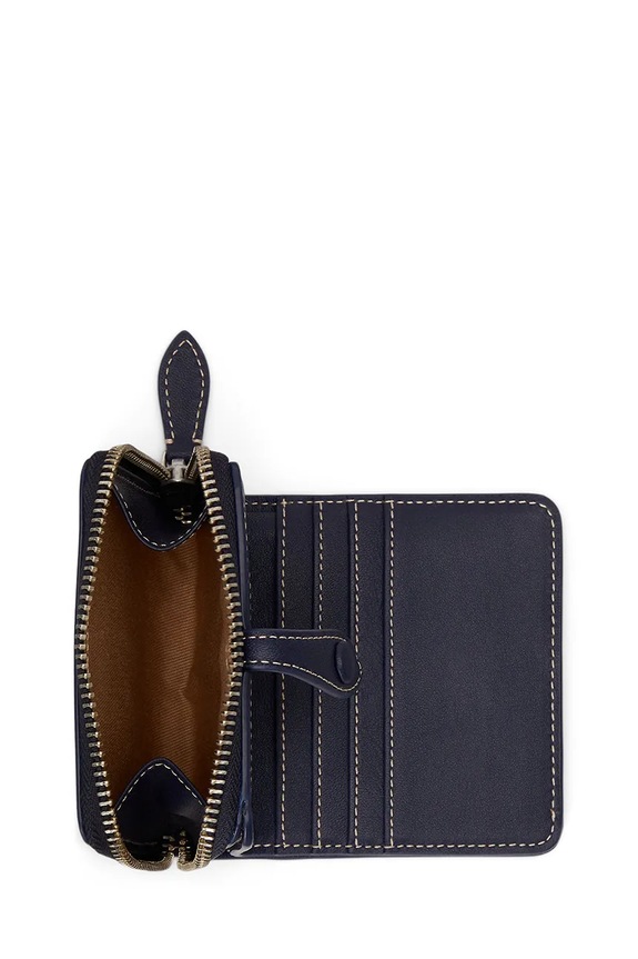 Polo Ralph Lauren portfel damski skórzany granatowy 427P10990