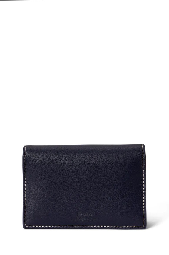 Polo Ralph Lauren peňaženka dámska kožená 427P10992 tmavomodrá SS26