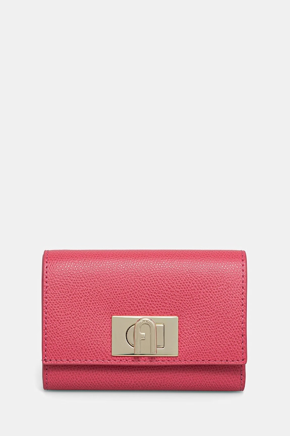 Furla portofel de damă din piele 1927 M Compact roz WP00225.ARE000.4485S