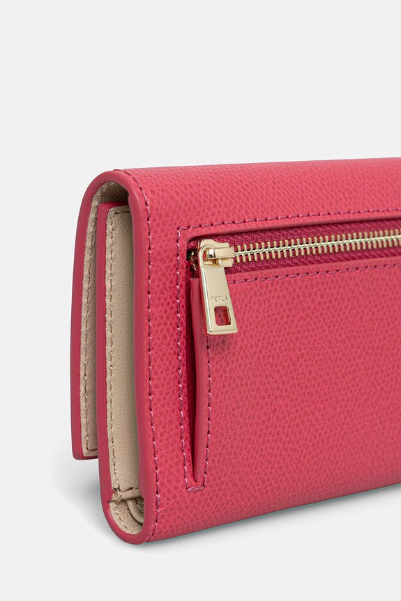 Furla portofel de damă din piele 1927 M Compact WP00225.ARE000.4485S roz SS26