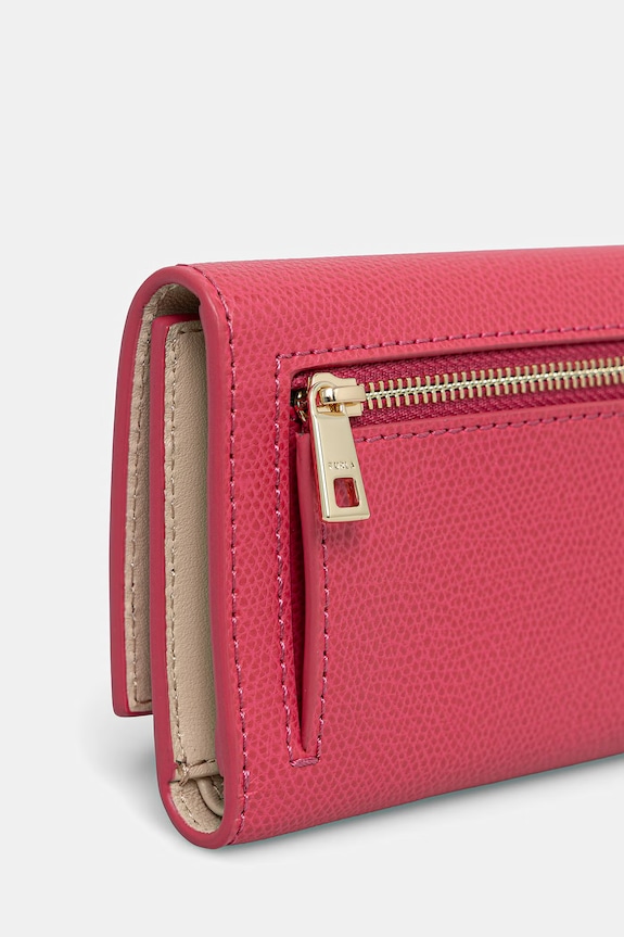 Furla portofel de damă din piele 1927 M Compact WP00225.ARE000.4485S roz SS26