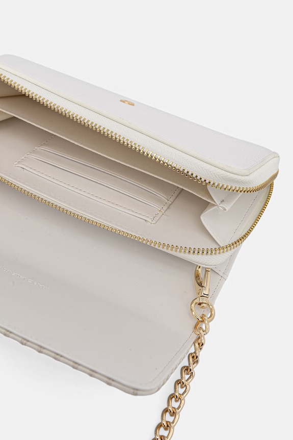Valentino Bags geantă plic pentru femei ALEKSANDRA VPS9W9212 alb