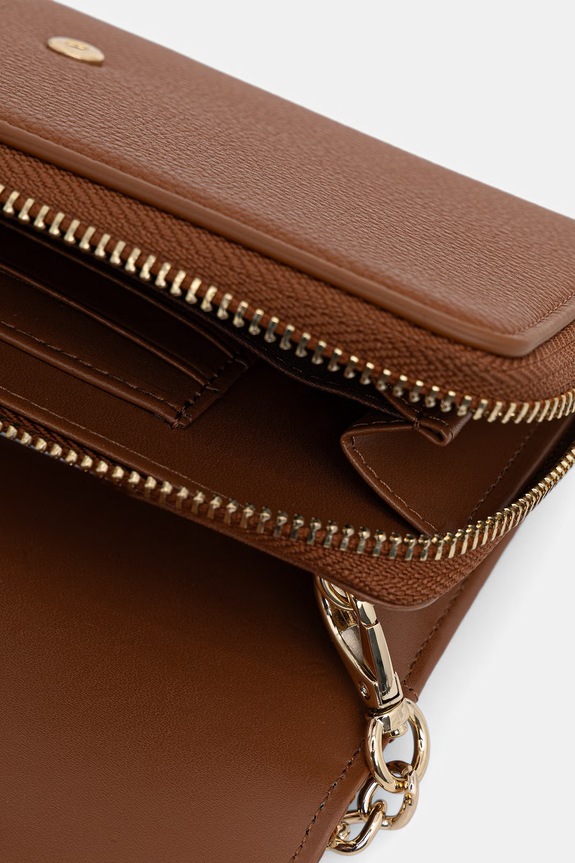 Valentino Bags geantă plic de pentru femei ALEKSANDRA VPS9W9212 maro