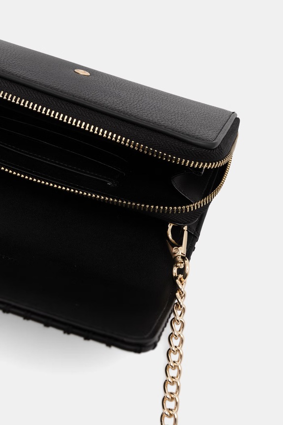 Valentino Bags geantă plic pentru femei ALEKSANDRA VPS9W9212 negru