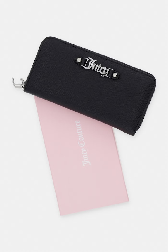 Juicy Couture πορτοφόλι γυναικείο AURORA WEJ5A9976WVP μαύρο