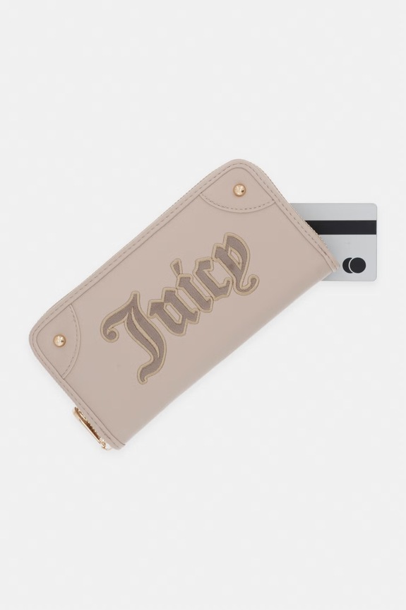 Juicy Couture πορτοφόλι γυναικείο CANDY μπεζ WEJBT9985WVP