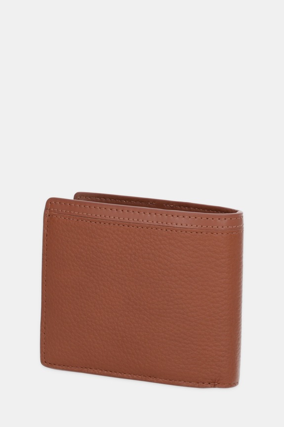 Δερμάτινο πορτοφόλι Tommy Hilfiger AM0AM13969 καφέ SS26